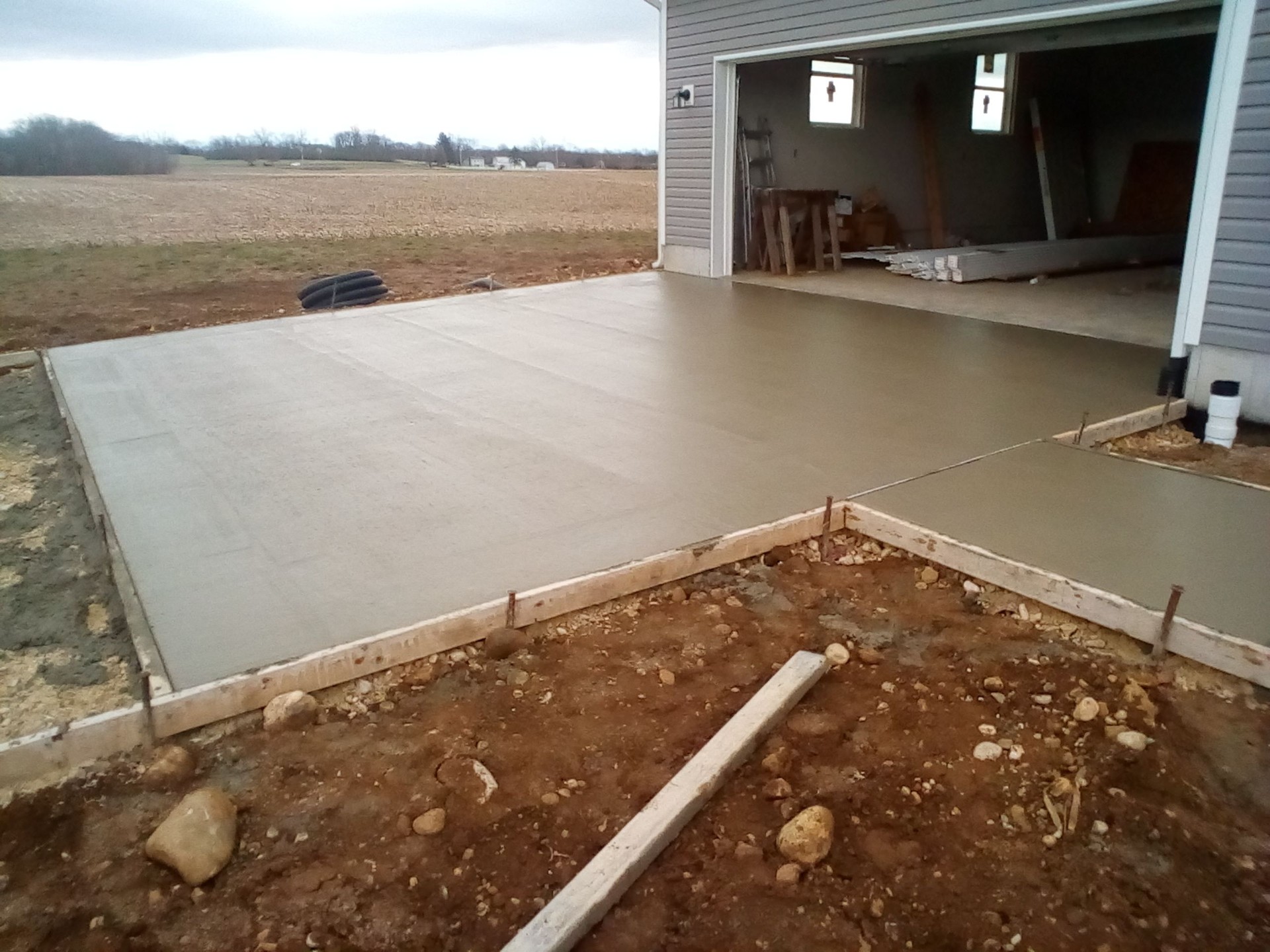 New driveway